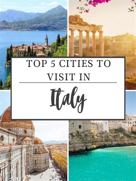 top 5 cities in italy.